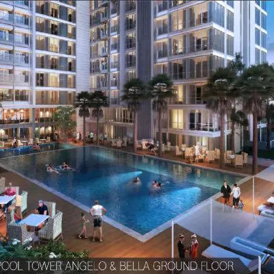 Casagrande Residence swimming-pool-ground-floor 3d